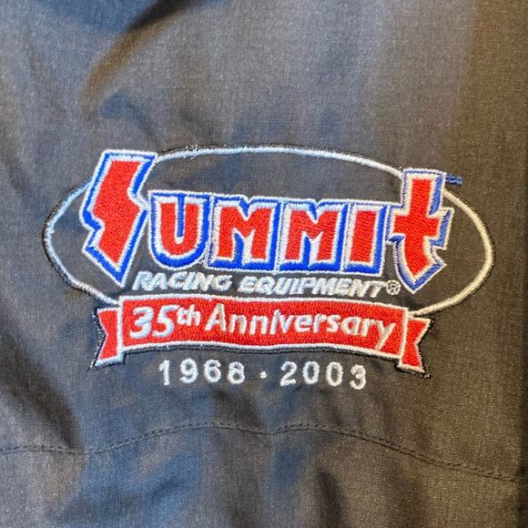 Vintage Summit Racing 35th Anniversary Windbreaker Jacket - Picture 2 of 4